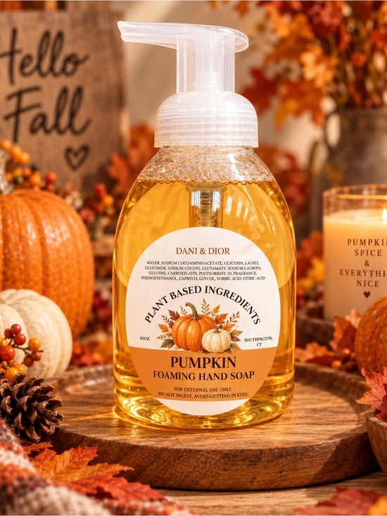 Other - Dani & Dior Pumpkin Foaming Hand Soap 10ml